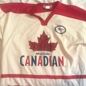 Molson Canadian pond hockey jersey
